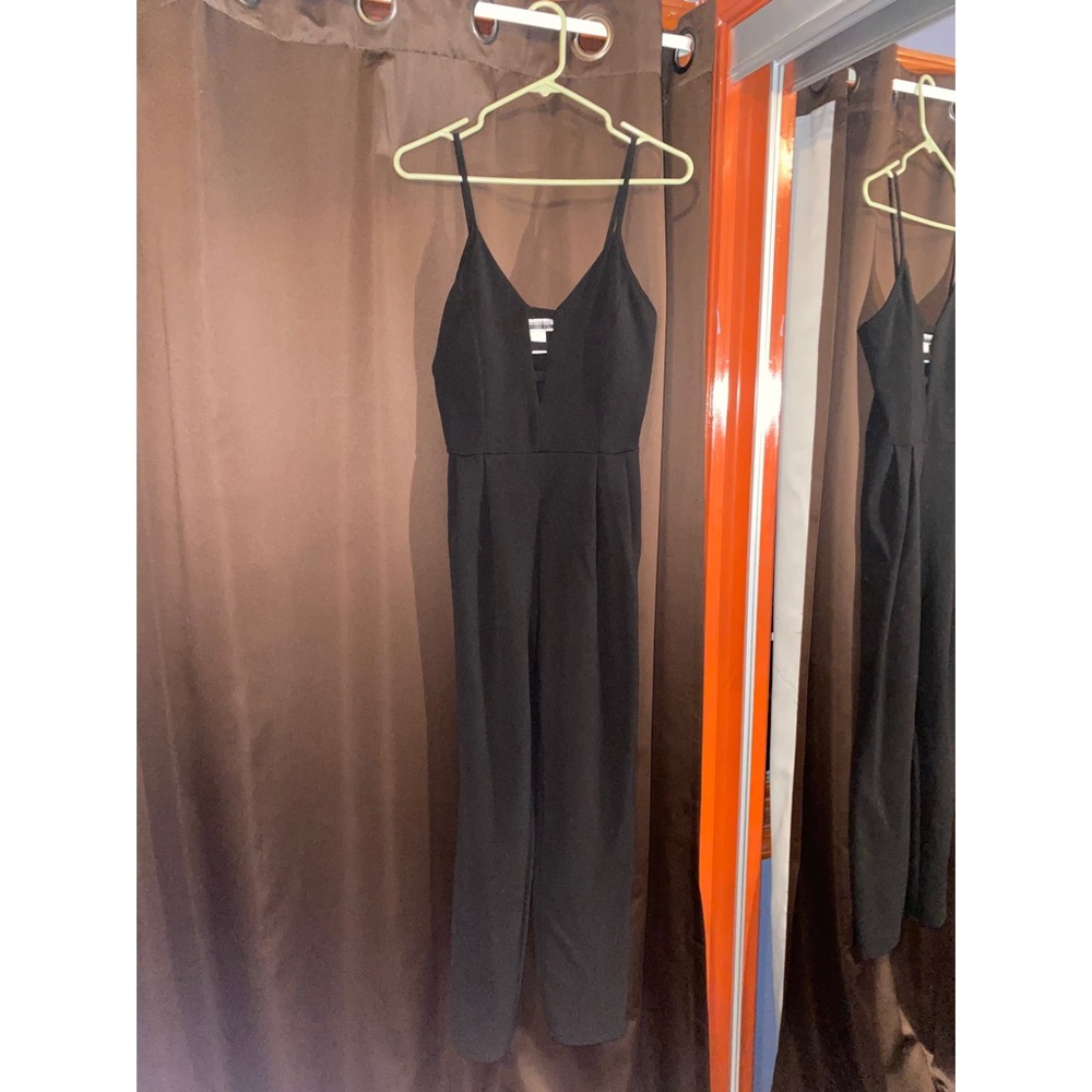 Black Skinny Pants Jumpsuit